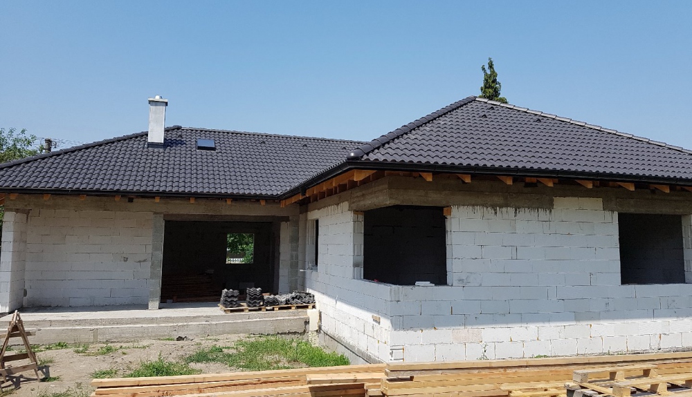 120 - Rodinný dom - hrubá stavba, Košické Olšany, 2016
